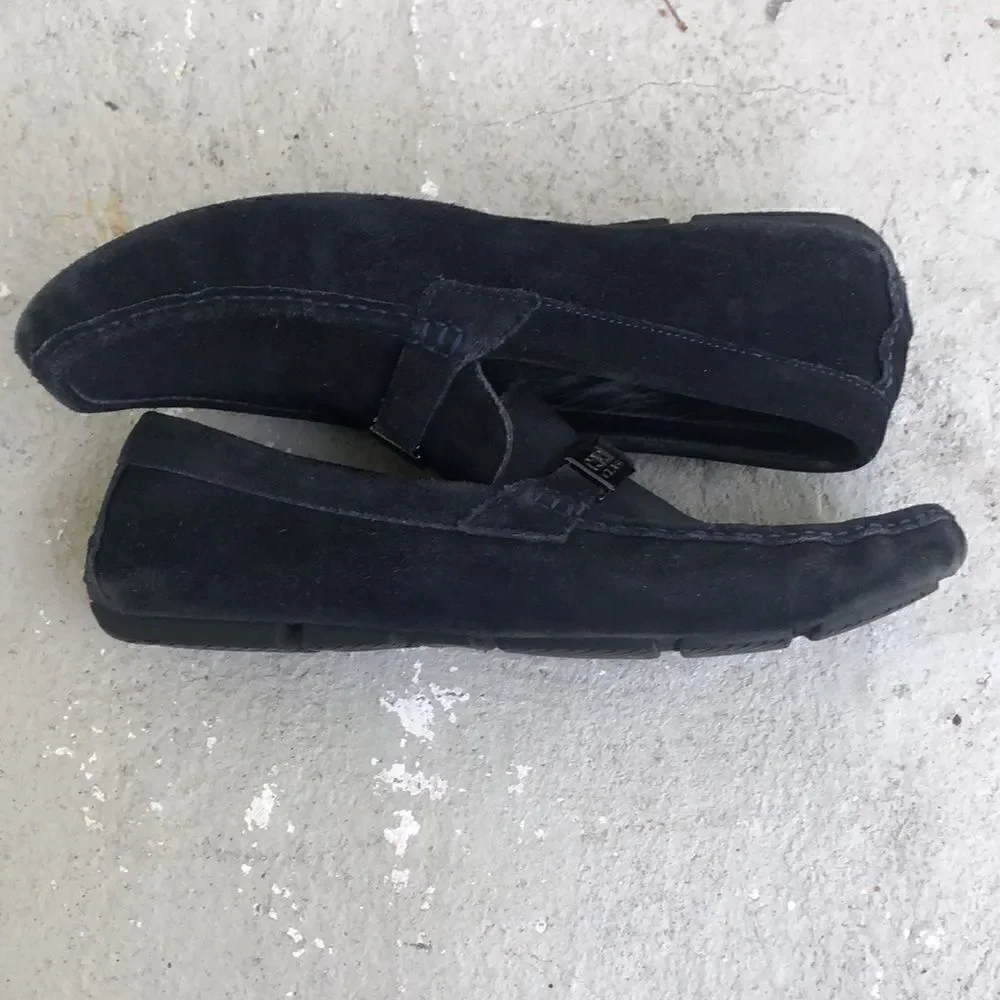 Cavalli Class suede slip ons